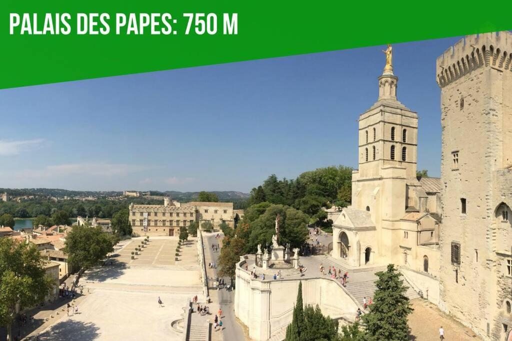 Le Loft Des Papes - 2 Terrasses - Vue Panoramique Sur La Ville - Ac Clim Авіньйон Екстер'єр фото